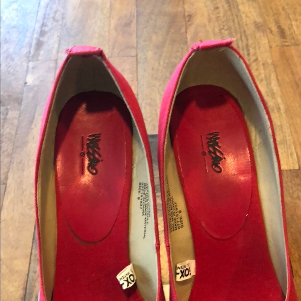 Red Rope Wedges - Picture 3 of 6